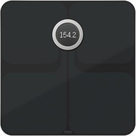 Fitbit Aria 2 Black Flat Lay